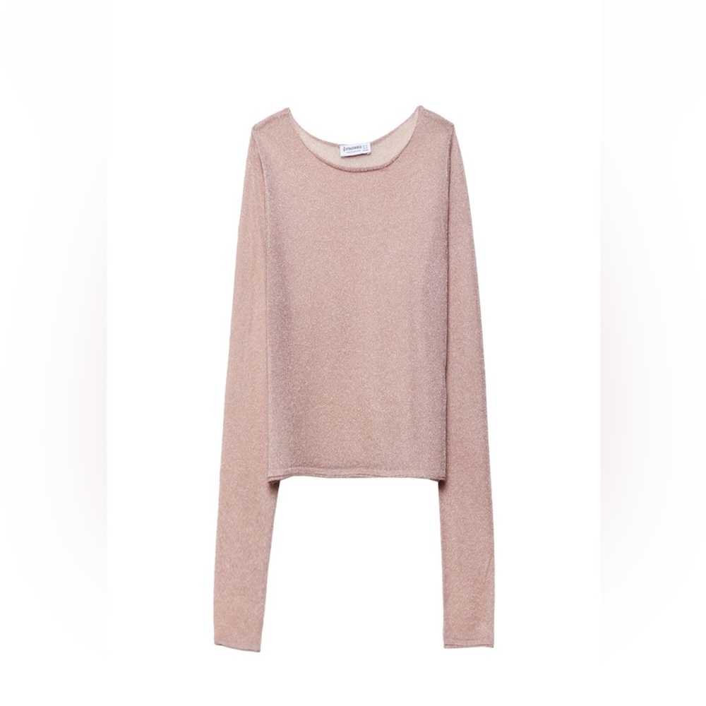 Shimmery sheer knit jumper Used New 98%
